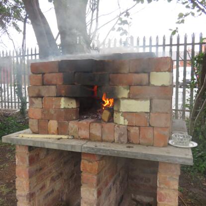 wood fires pizza oven